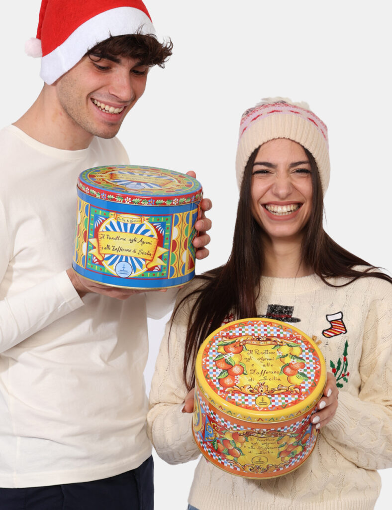 Accessori da donna - Panettone cofanetto regalo Dolce E Gabbana Fantasia