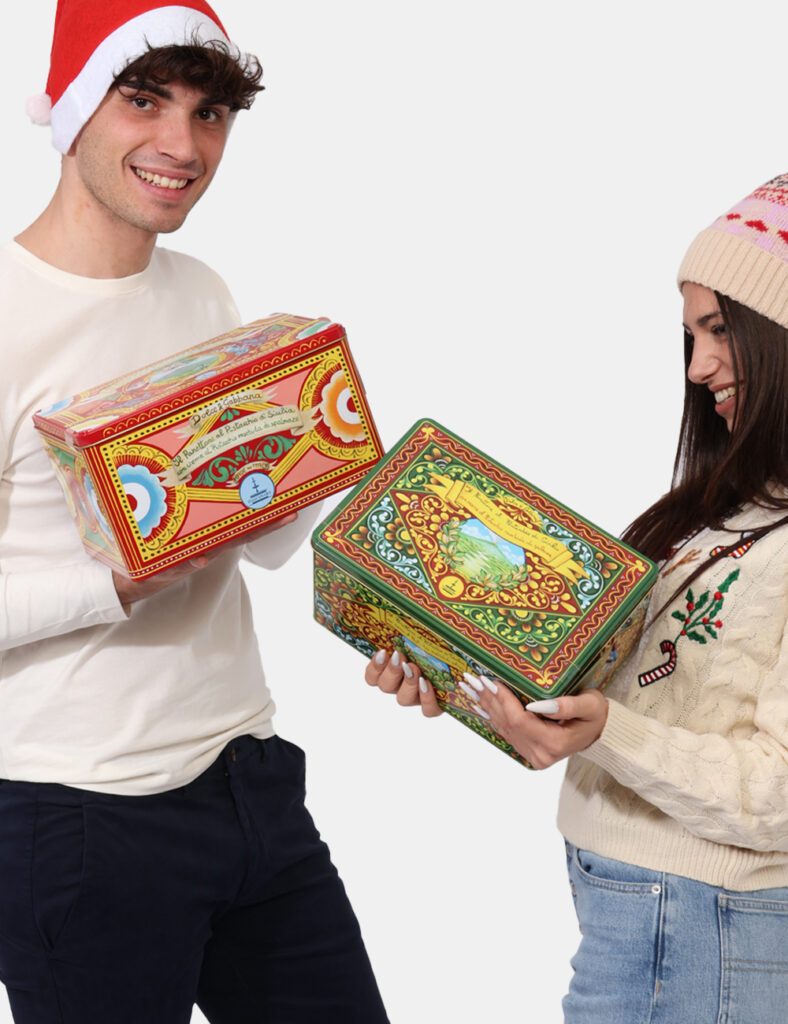 Accessori da donna - Panettone cofanetto regalo Dolce E Gabbana Fantasia