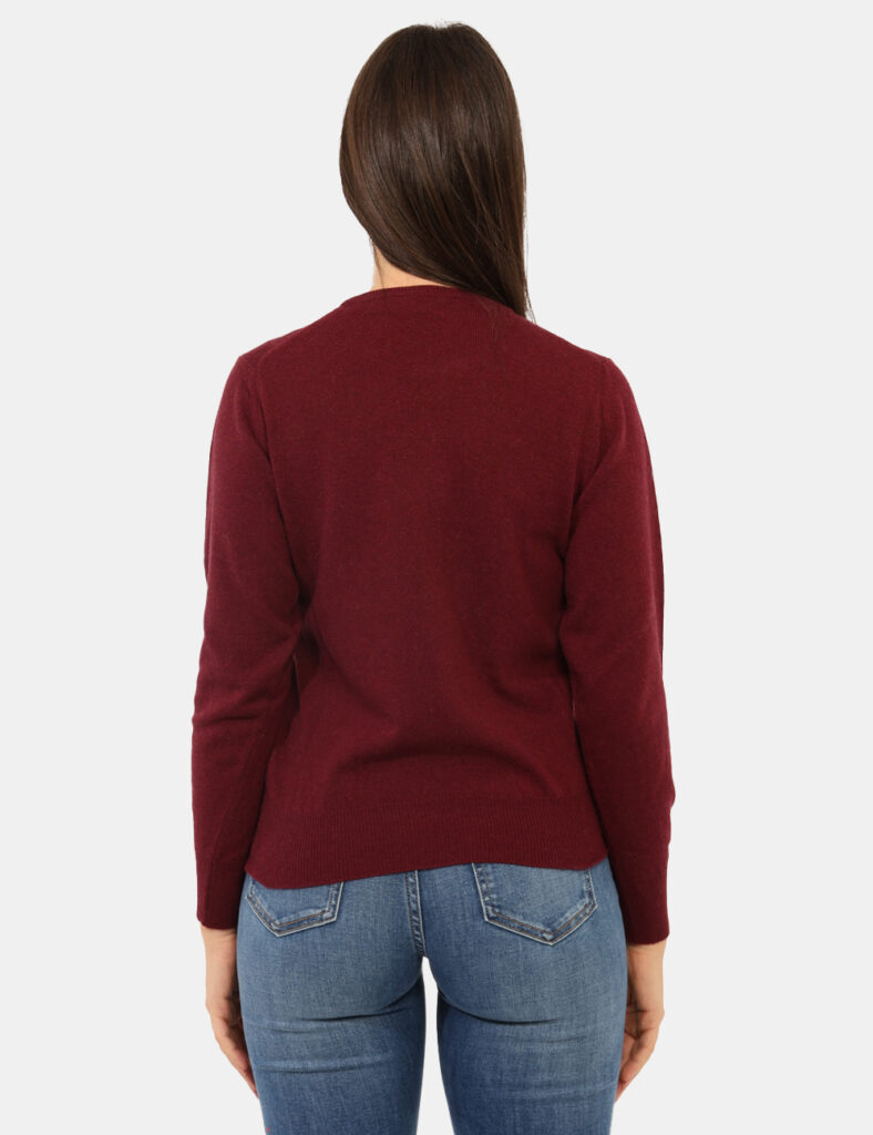 Maglia scontata - Maglione Rue De Clerie Luxury Bordeaux