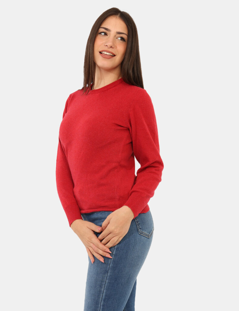 Maglia scontata - Maglione Rue De Clerie Luxury Rosso