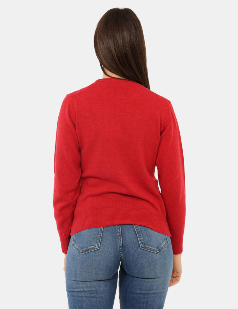 Maglia scontata - Maglione Rue De Clerie Luxury Rosso