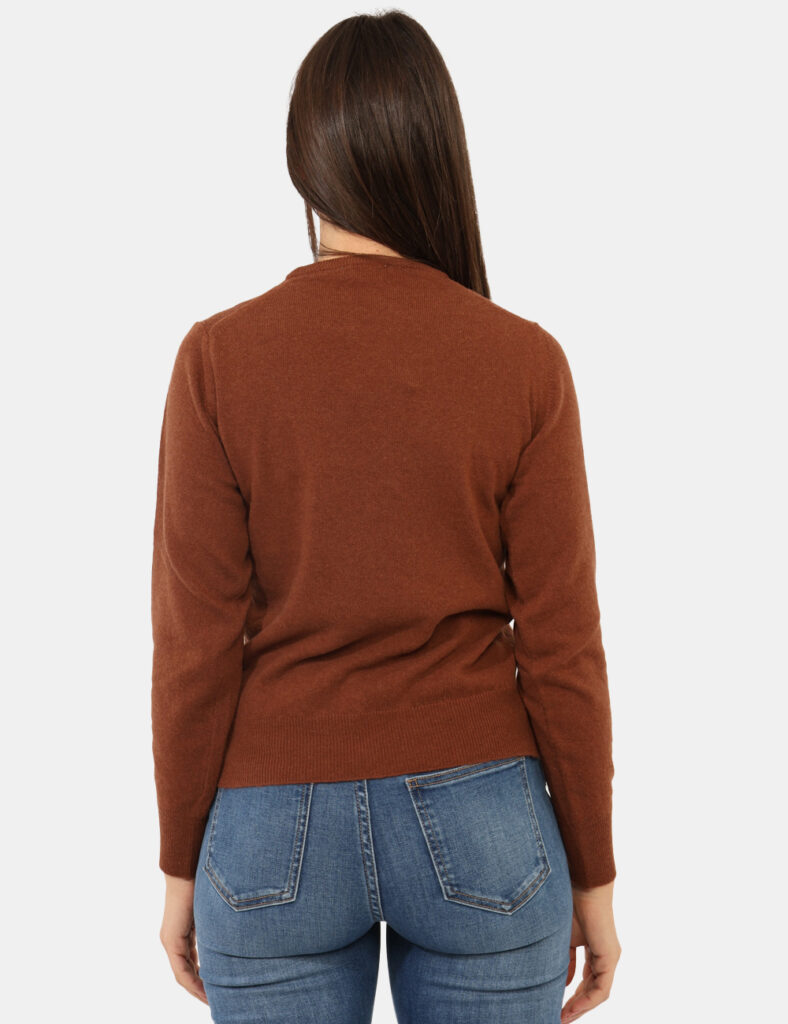 Maglia scontata - Maglione Rue De Clerie Luxury Marrone