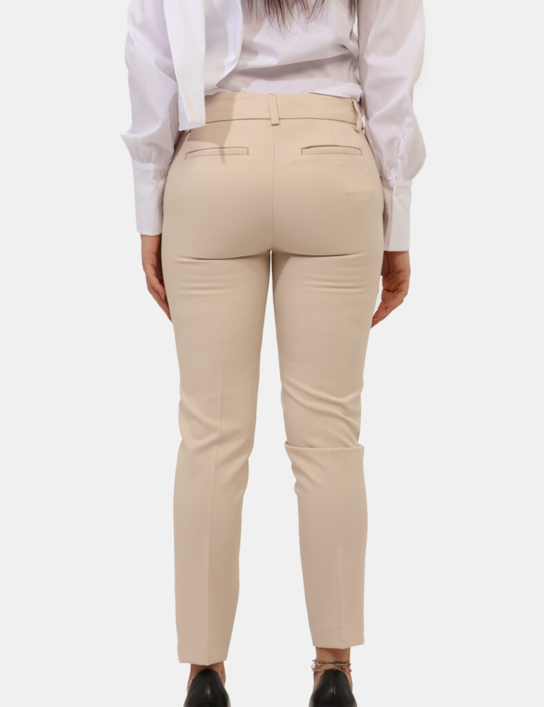 Abbigliamento donna scontato - Pantaloni Materica Panna
