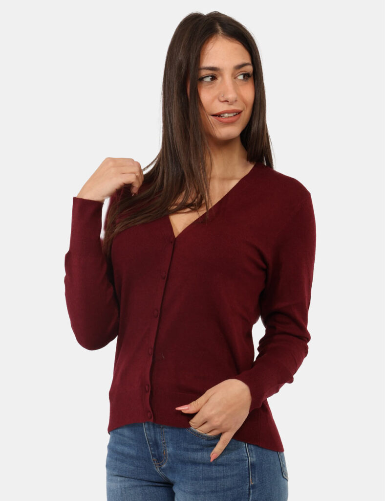 Abbigliamento donna scontato - Maglione Rue De Clerie Bordeaux