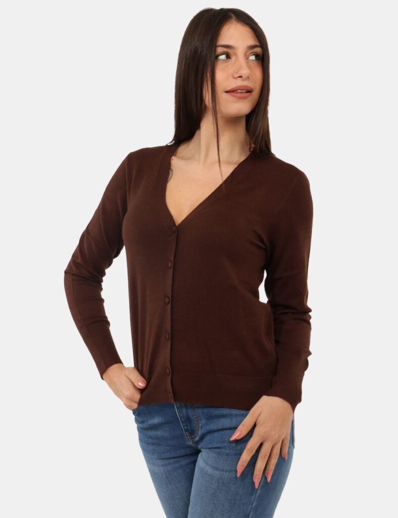 Maglie Rue De Clerie da donna - Maglione Rue De Clerie Marrone