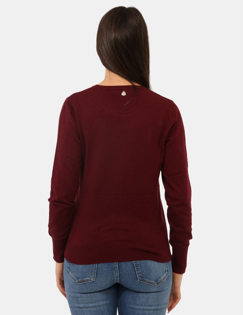 Abbigliamento donna scontato - Maglione Rue De Clerie Bordeaux