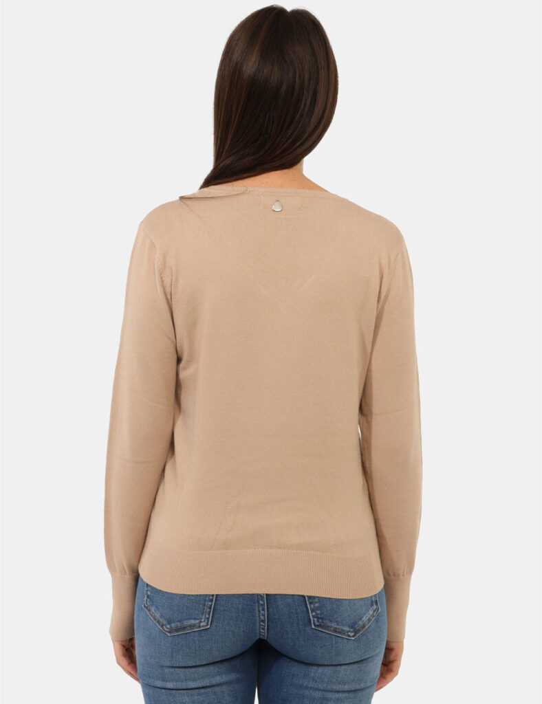 Abbigliamento donna scontato - Maglione Rue De Clerie Marrone