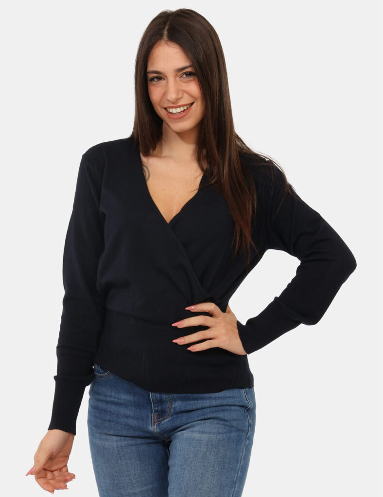 Abbigliamento donna scontato - Maglione Rue De Clerie Blu