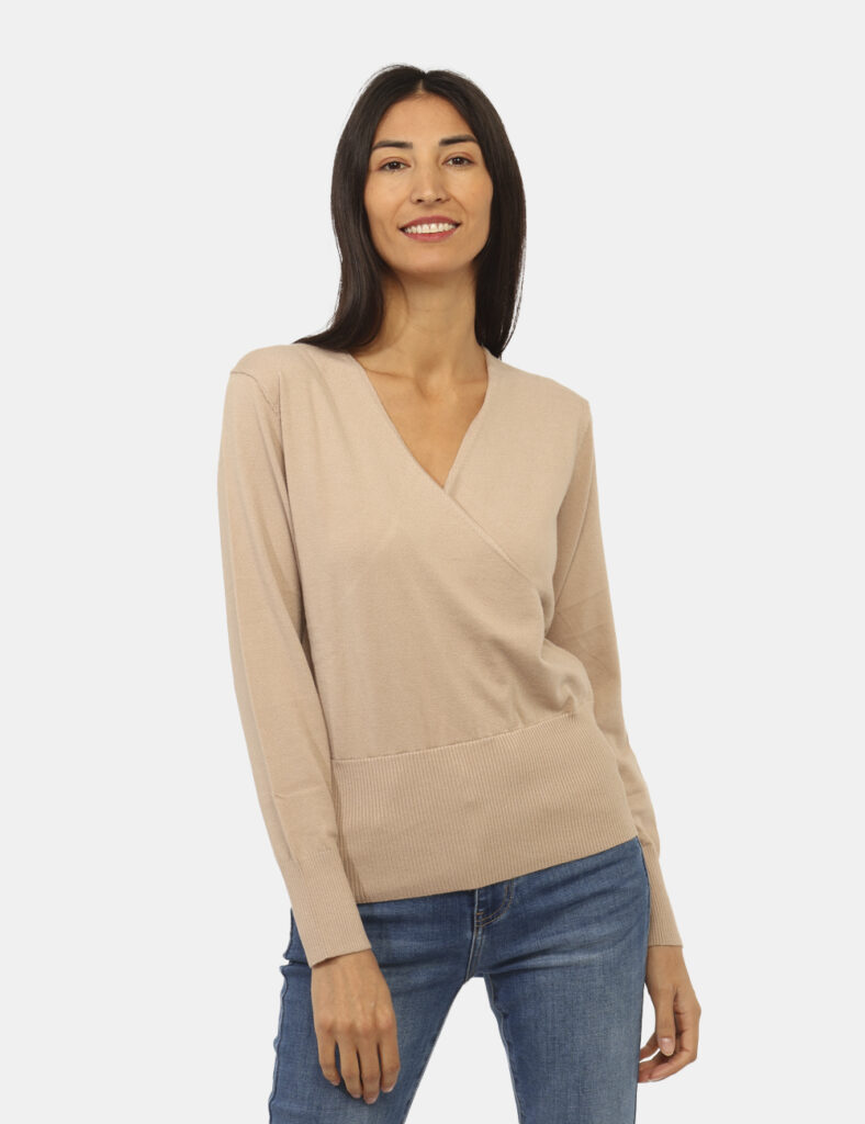 Maglia scontata - Maglione Rue De Clerie Marrone