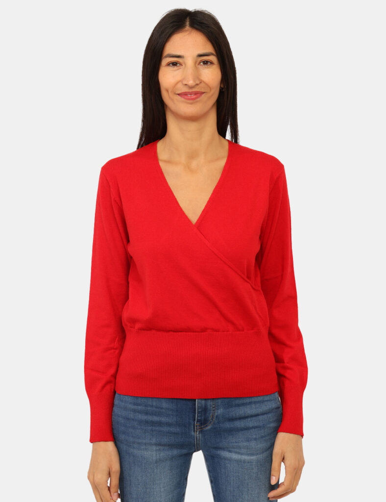 Maglia scontata - Maglione Rue De Clerie Rosso
