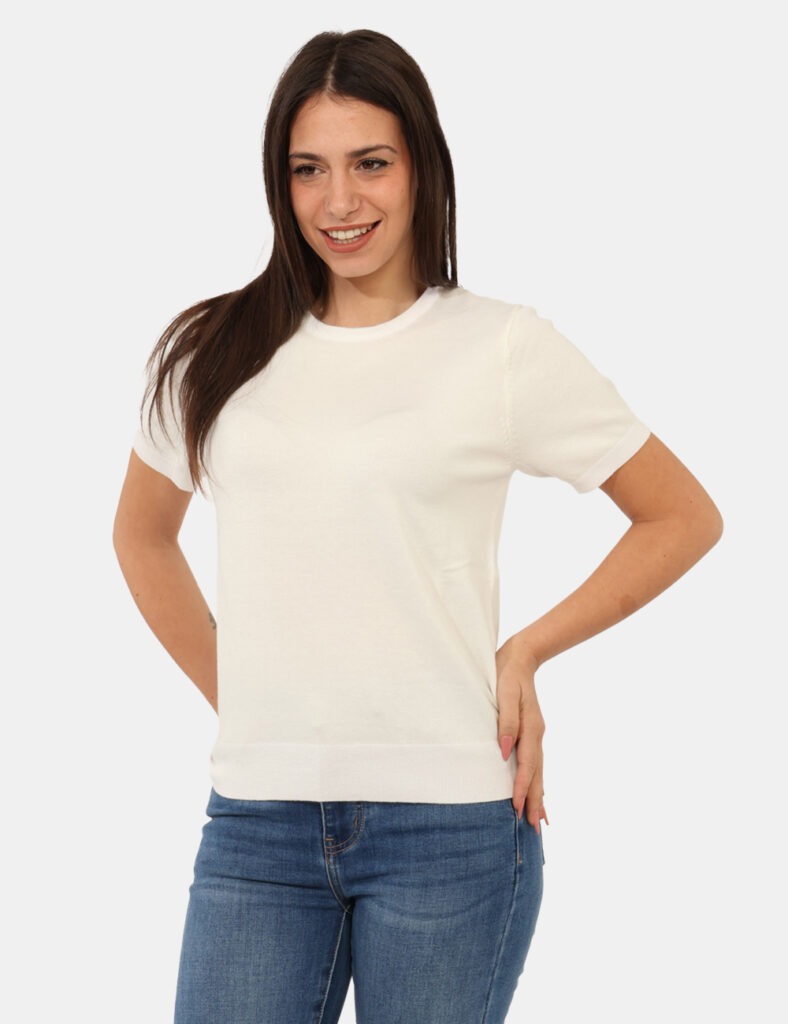 Outlet Rue De Clerie  - Maglia a maniche corte Rue De Clerie Bianco