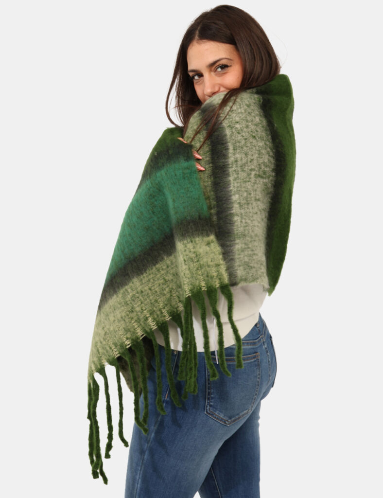 foulard da donna scontati - Sciarpa Concept83 Verde