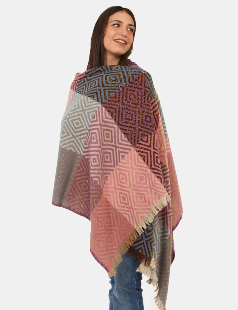 foulard da donna scontati - Sciarpa Concept83 Rosa