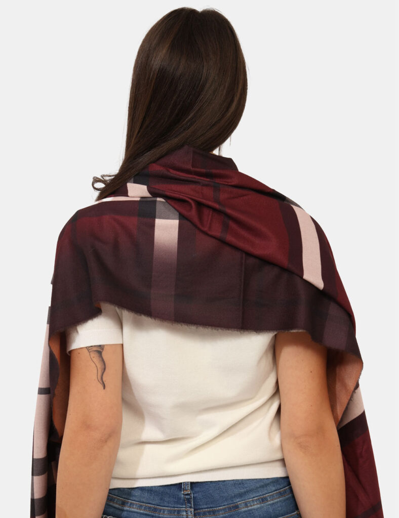 Accessori da donna - Sciarpa Concept83 Bordeaux