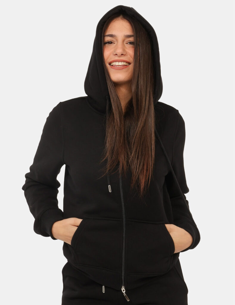Abbigliamento donna scontato - Felpa Concept83 Nero