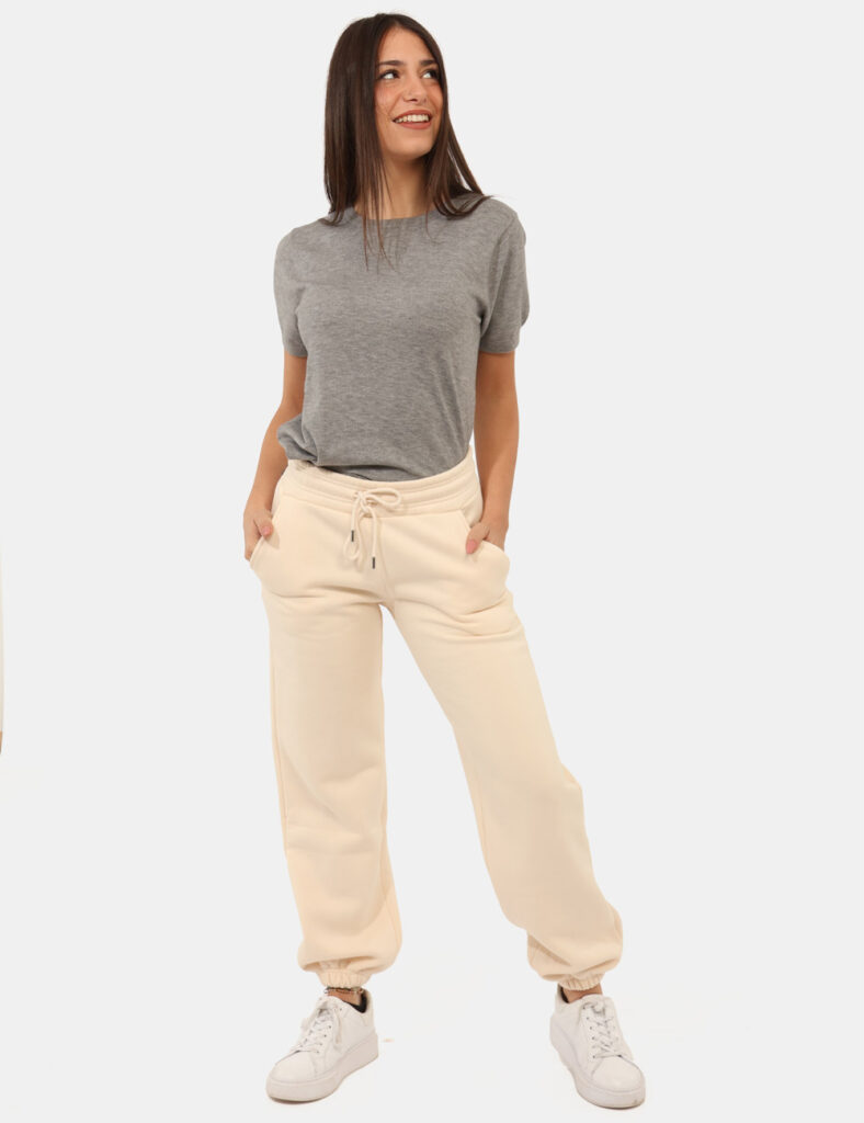 Abbigliamento donna scontato - Pantaloni Concept83 Beige