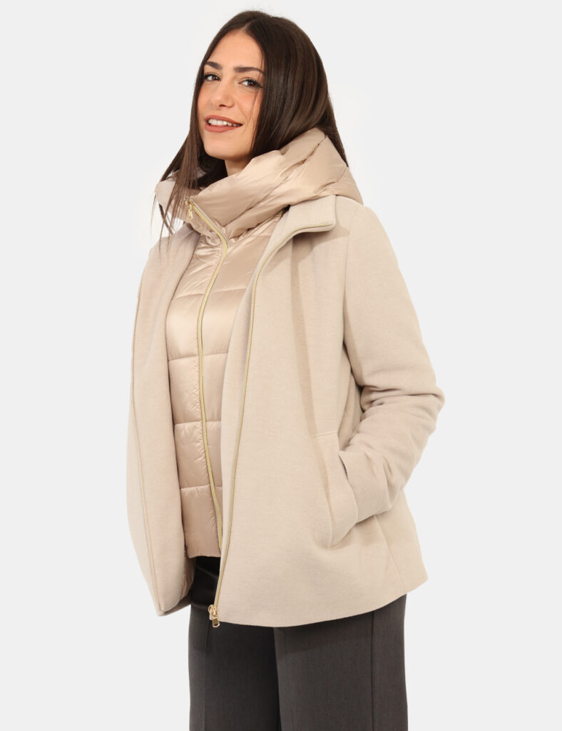 Abbigliamento donna scontato - Cappotto Emme Marella Beige