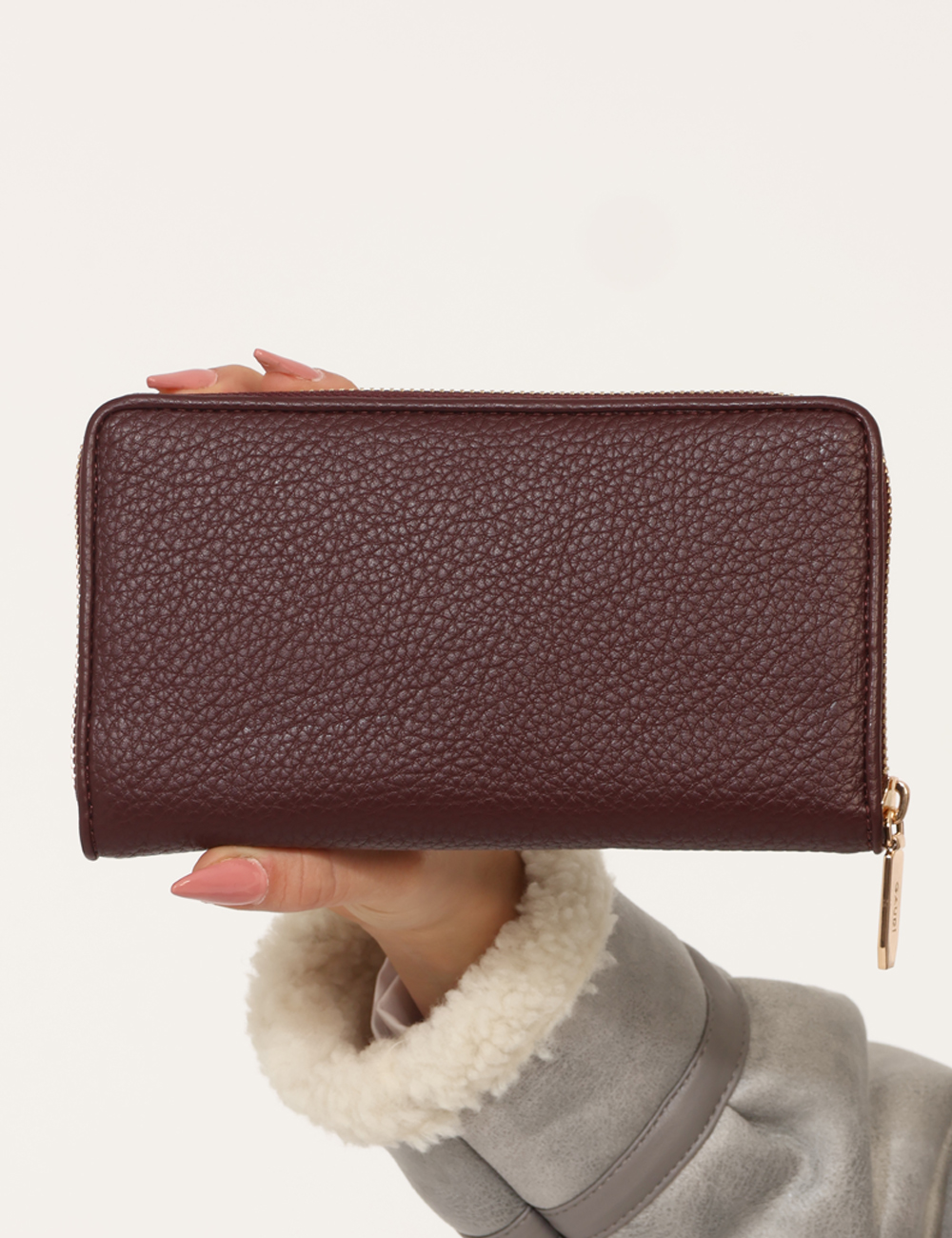 V5AI-12312-ME-CA_BORDEAUX_AI25_3 Portafoglio Gaudi Bordeaux - L’articolo appartiene al campionario esclusivo di stagione: pezzo unico.Cod. art. V5AI 12312 ME