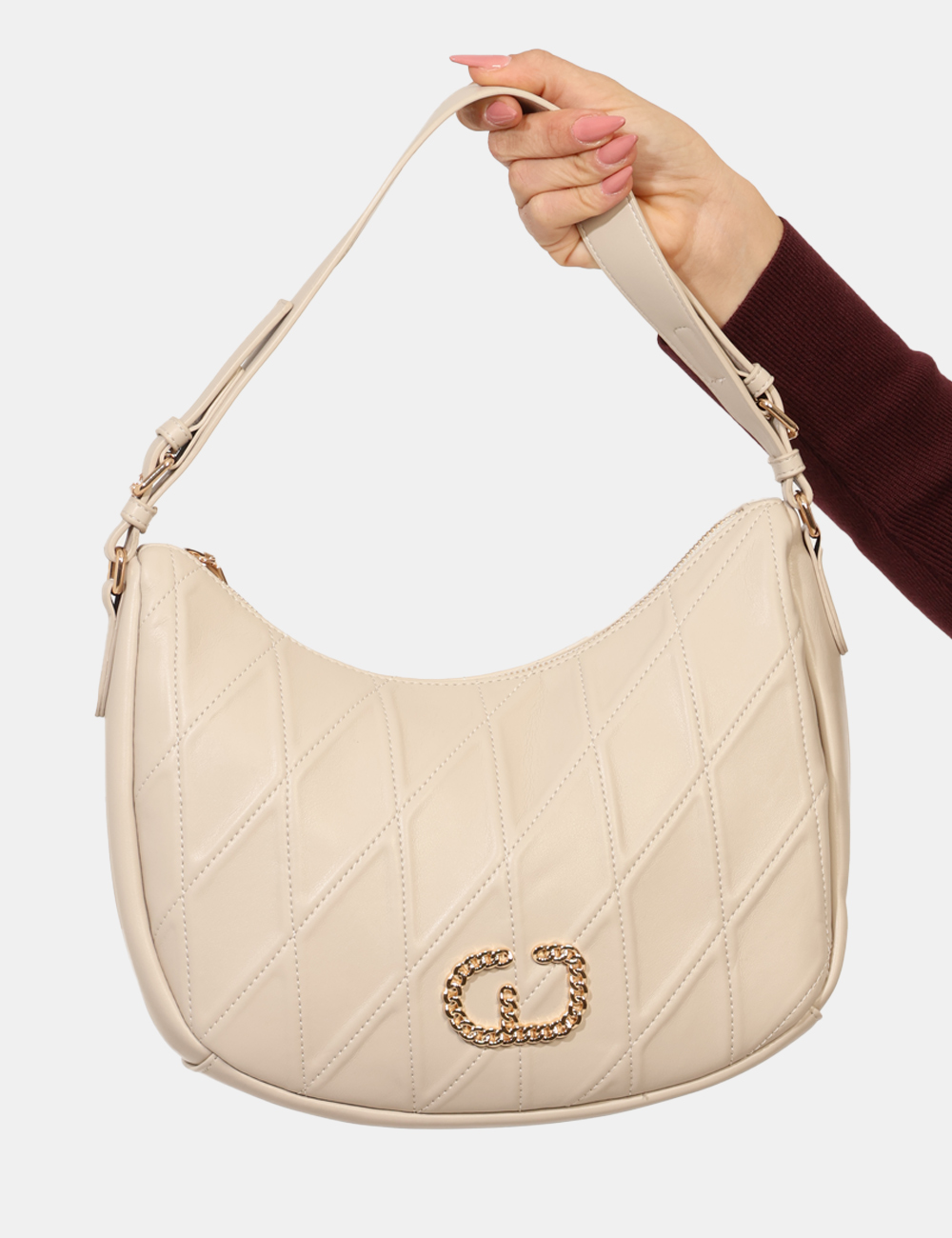 V5AI-12343-ME-CA_BEIGE_AI25_5 Borsa Gaudi Beige - L’articolo appartiene al campionario esclusivo di stagione: pezzo unico.Cod. art. V5AI 12343 ME CAVi ric