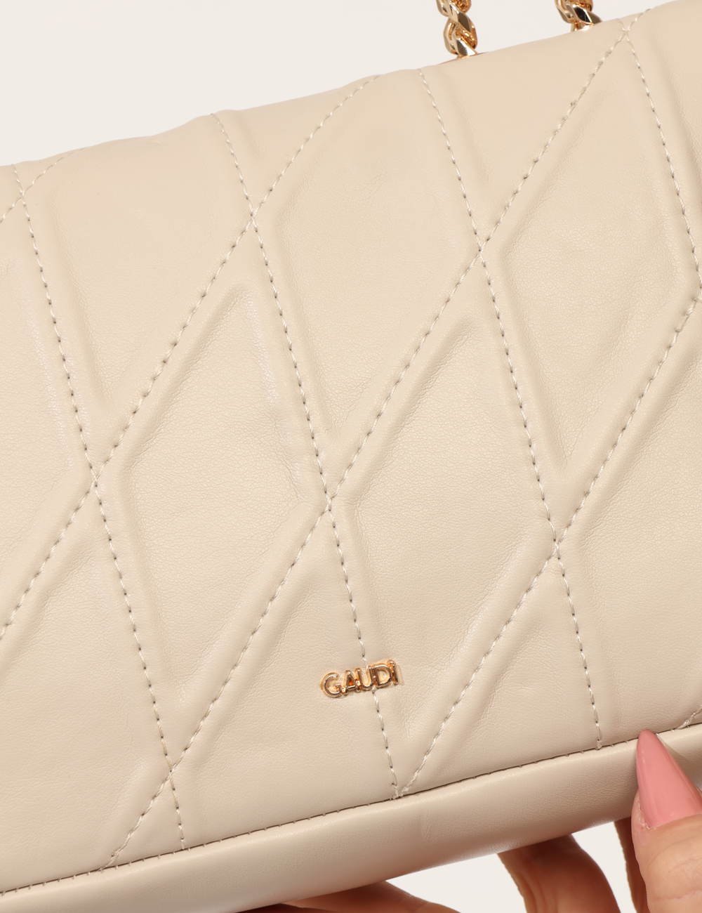 V5AI-12344-ME-CA_BEIGE_AI25_4 Borsa Gaudi Beige - L’articolo appartiene al campionario esclusivo di stagione: pezzo unico.Cod. art. V5AI 12344 ME CAVi ric