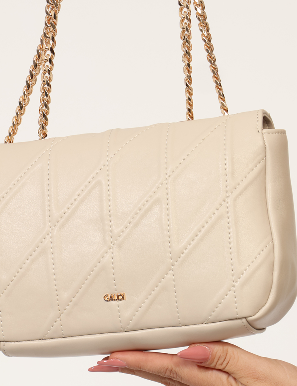 V5AI-12344-ME-CA_BEIGE_AI25_6 Borsa Gaudi Beige - L’articolo appartiene al campionario esclusivo di stagione: pezzo unico.Cod. art. V5AI 12344 ME CAVi ric