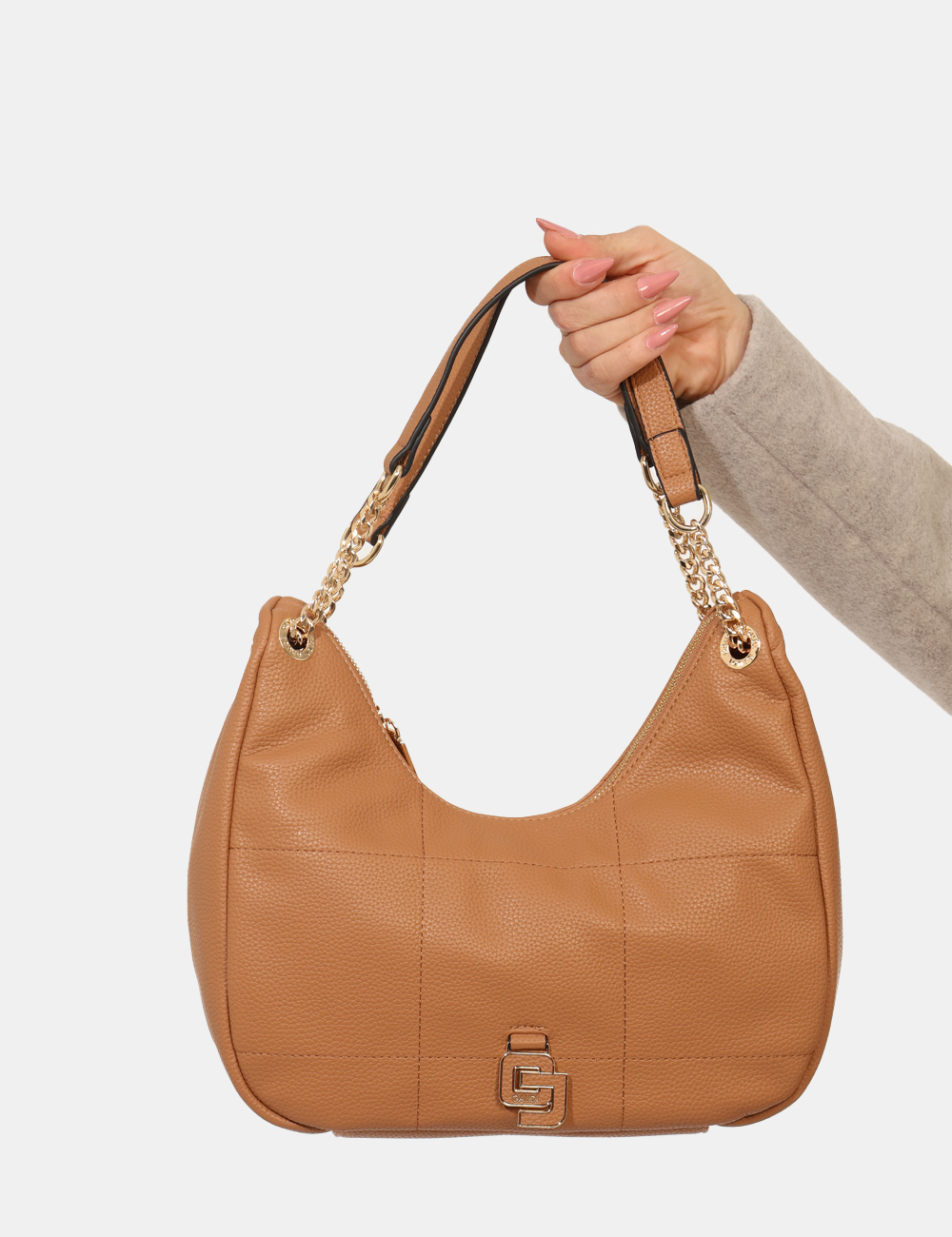 V5AI-12431-ME-CA_BEIGE_AI25_6 Borsa Gaudi Beige - L’articolo appartiene al campionario esclusivo di stagione: pezzo unico.Cod. art. V5AI 12431 ME CAVi ric