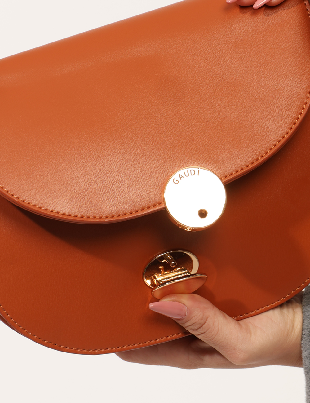 V5AI-12460-ME-CA_MARRONE_AI25_3 Borsa Gaudi Marrone - L’articolo appartiene al campionario esclusivo di stagione: pezzo unico.Cod. art. V5AI 12460 ME CAVi r