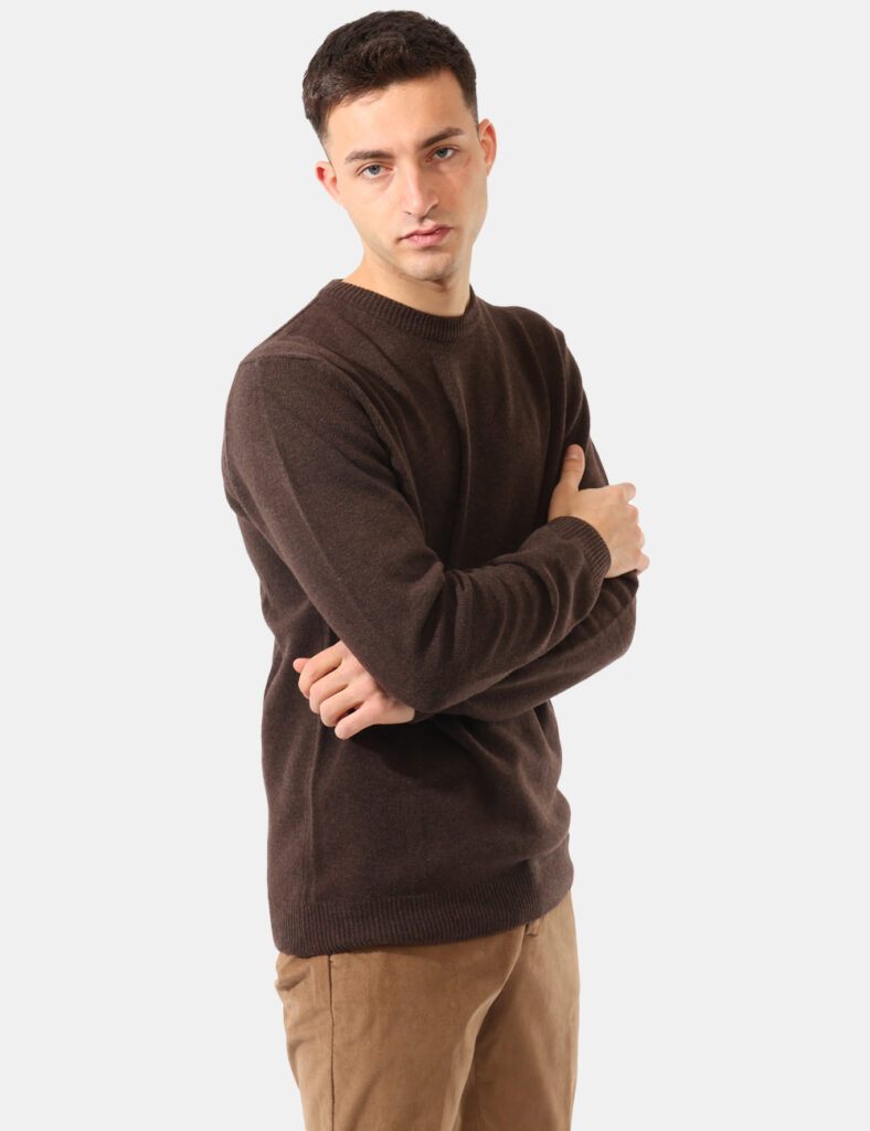 Maglione Prj22. Marrone