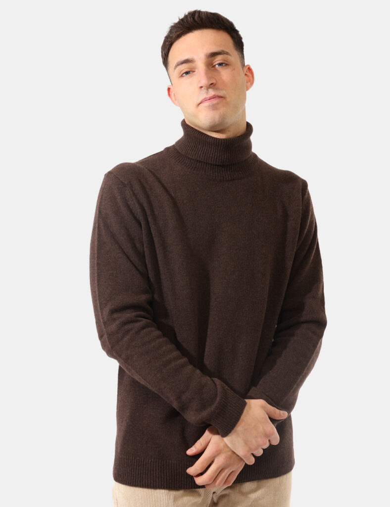 Maglione Prj22. Marrone