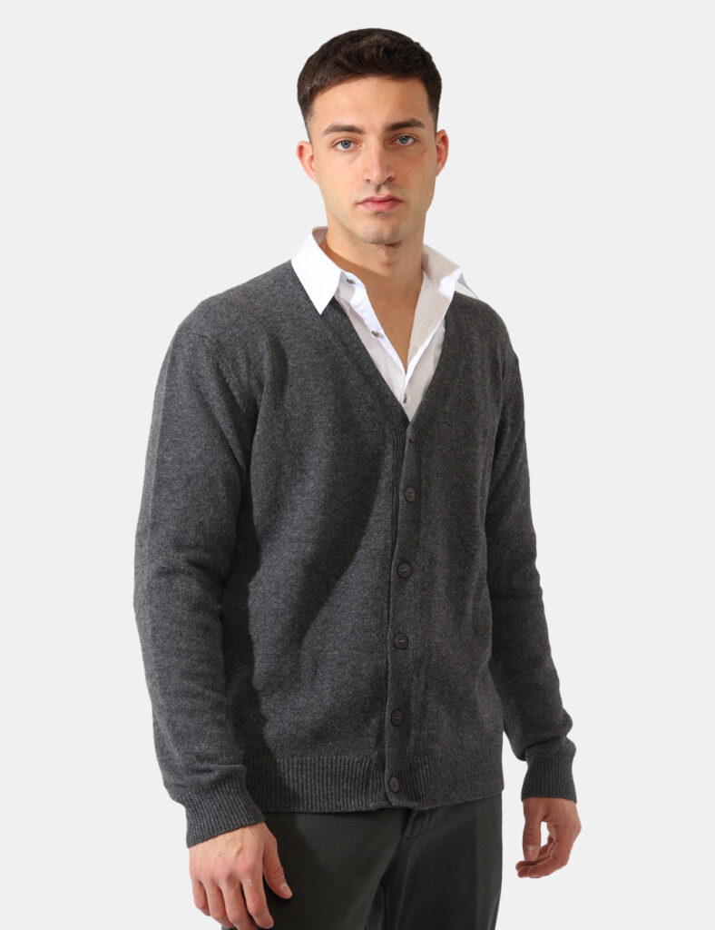 Cardigan Prj22. Grigio
