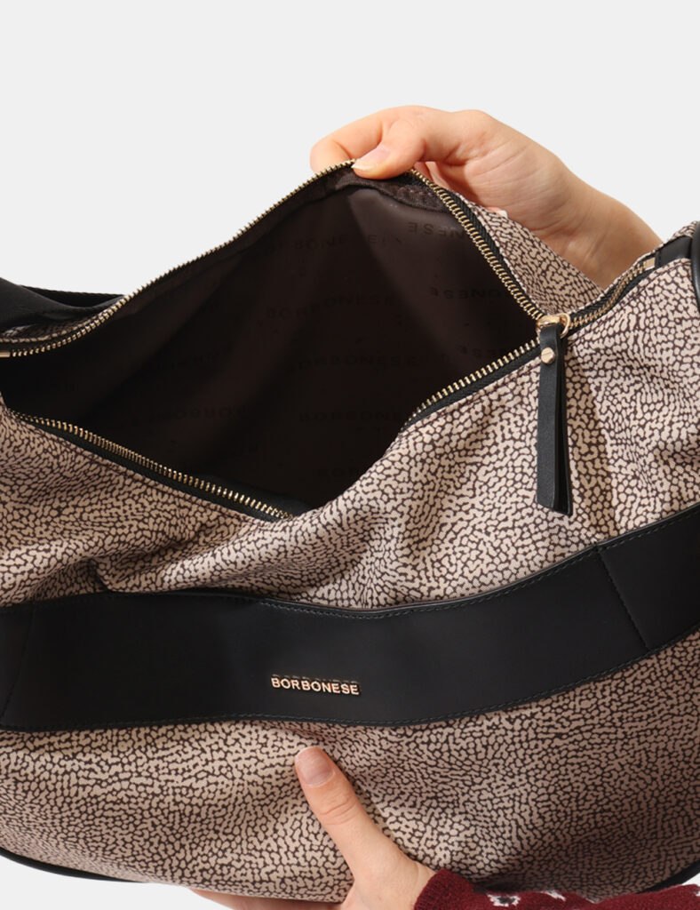 Accessori da donna - Borsa Borbonese Beige