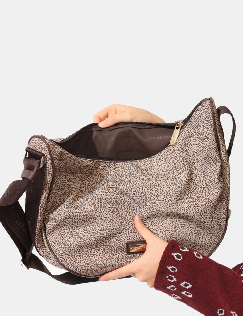 Accessori da donna - Borsa Borbonese Beige