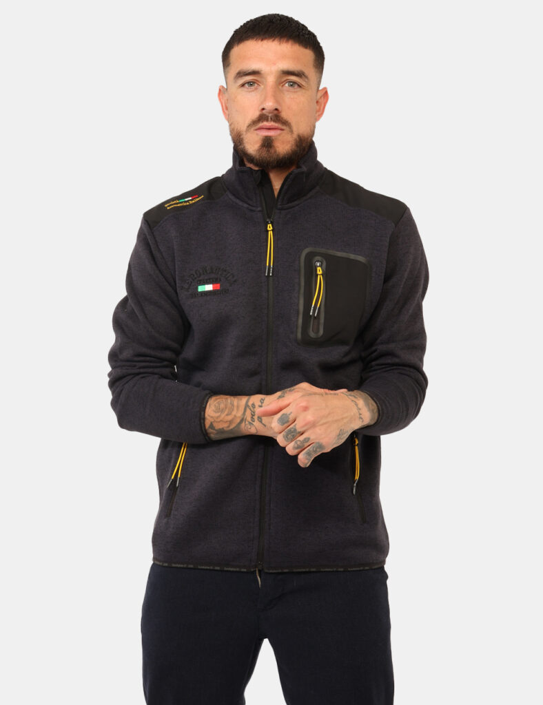 Felpa Aeronautica Italiana Blu