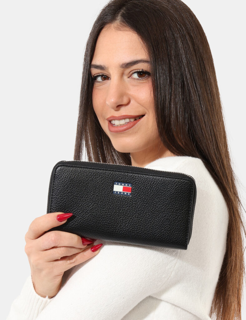Accessori da donna - Portafogli Tommy Hilfiger Nero