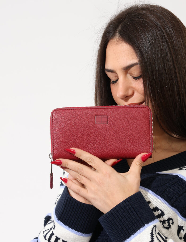 Accessori da donna - Portafogli Tommy Hilfiger Rosso