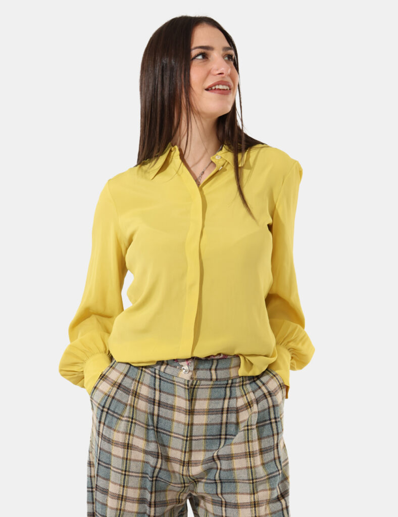 Abbigliamento donna scontato - Camicia Ottod'Ame Giallo