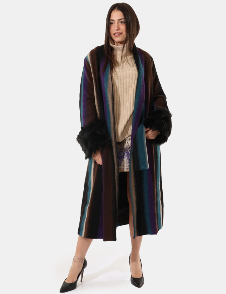 Cappotto da donna scontato - Cappotto Ottod'Ame Fantasia