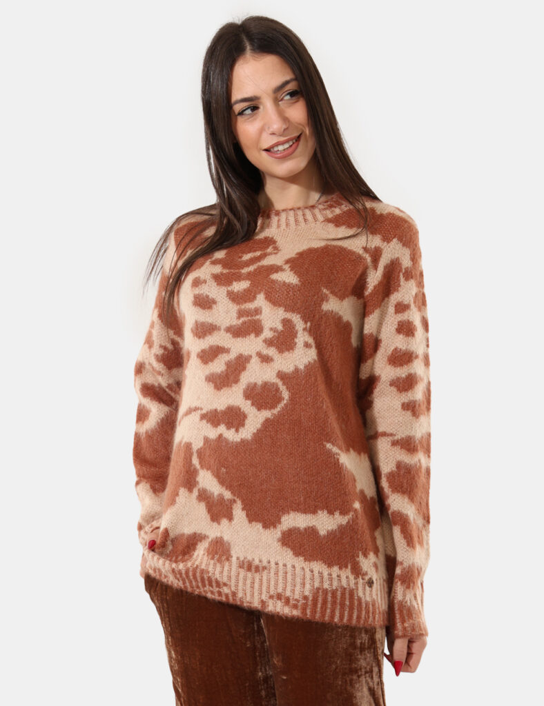 Maglione Ottod'Ame Marrone