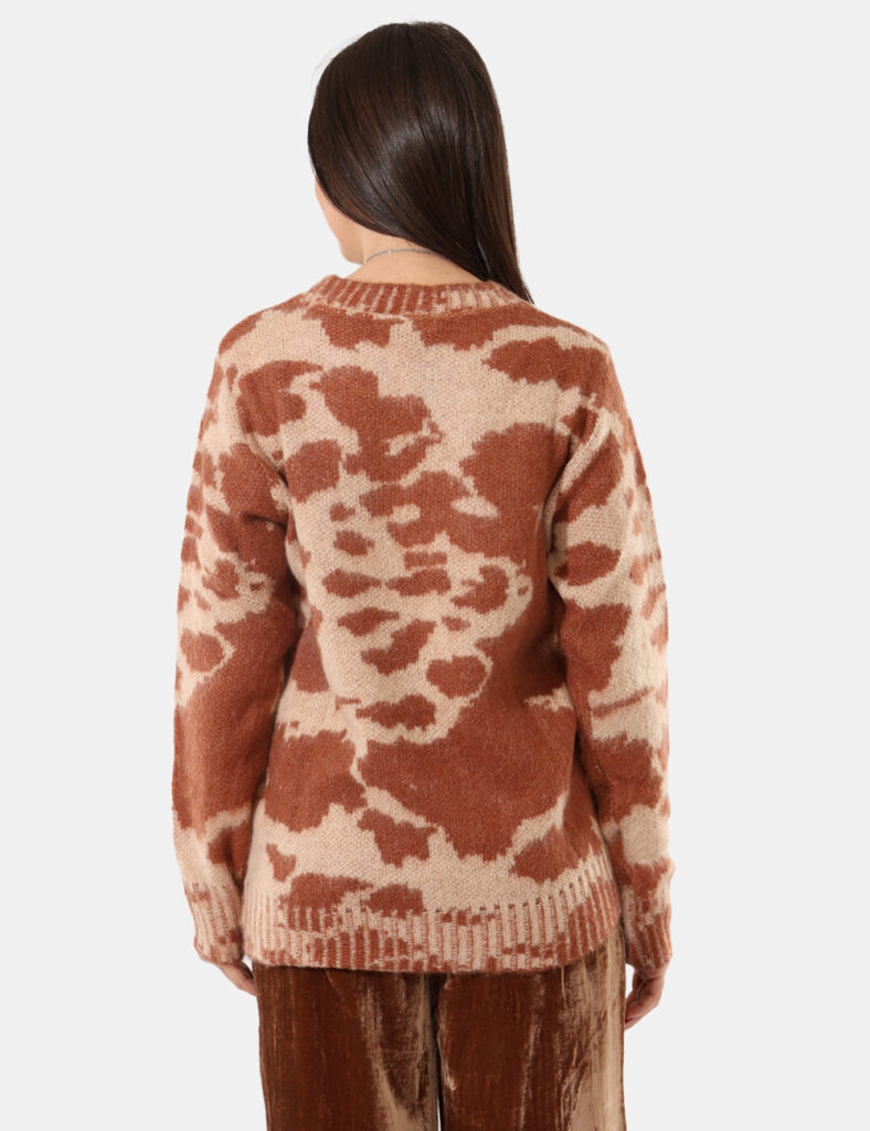 Maglione Ottod'Ame Marrone