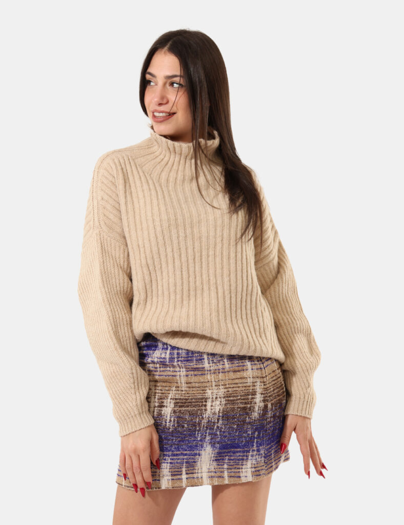 Abbigliamento donna scontato - Maglione Ottod'Ame Bianco