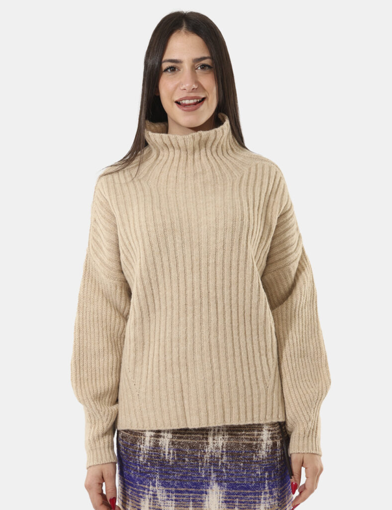 Abbigliamento donna scontato - Maglione Ottod'Ame Bianco