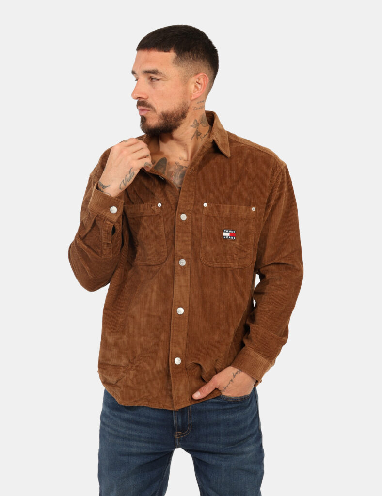 Camicia Tommy Hilfiger Marrone