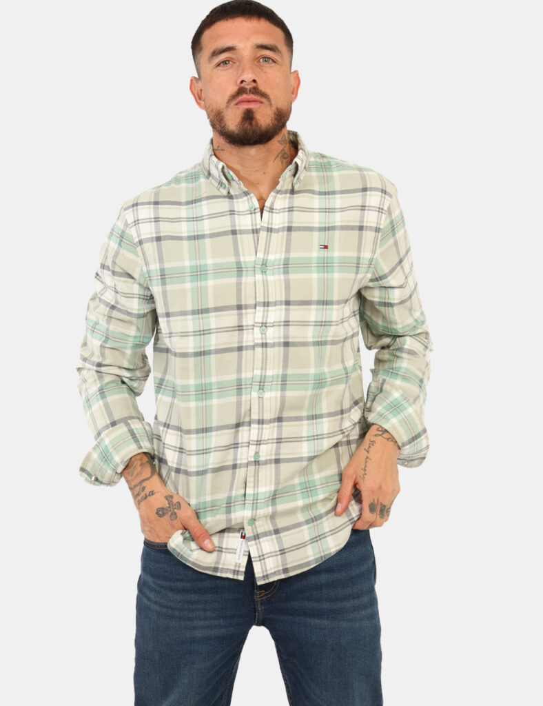 Camicia Tommy Hilfiger Verde