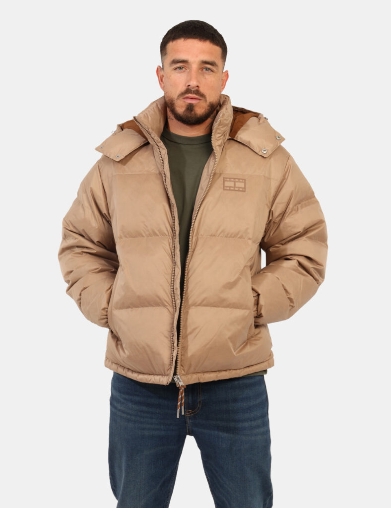 Piumino Tommy Hilfiger Marrone