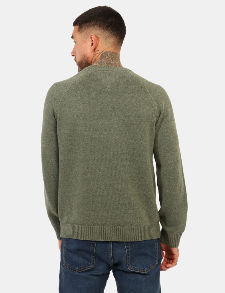 Maglioni Tommy Hilfiger da uomo scontati - Maglione Tommy Hilfiger Verde
