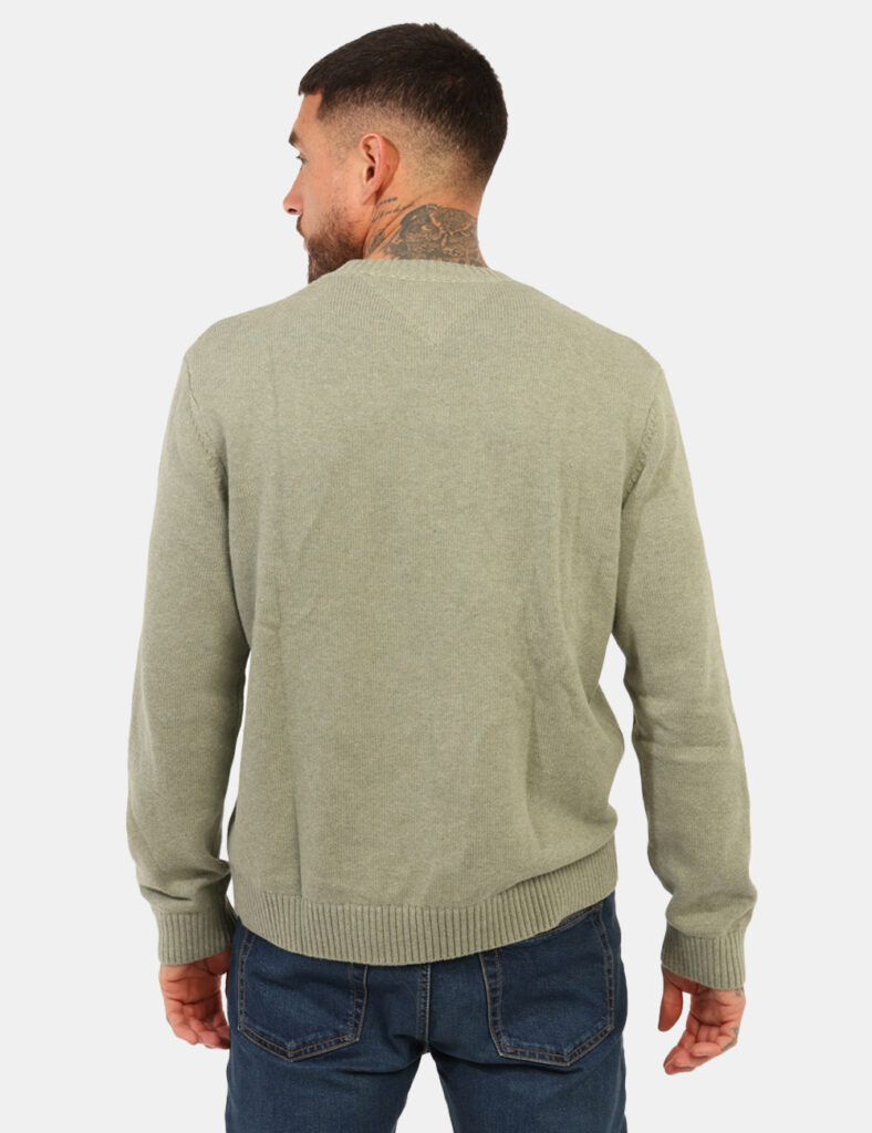 Maglioni Tommy Hilfiger da uomo scontati - Maglione Tommy Hilfiger Verde