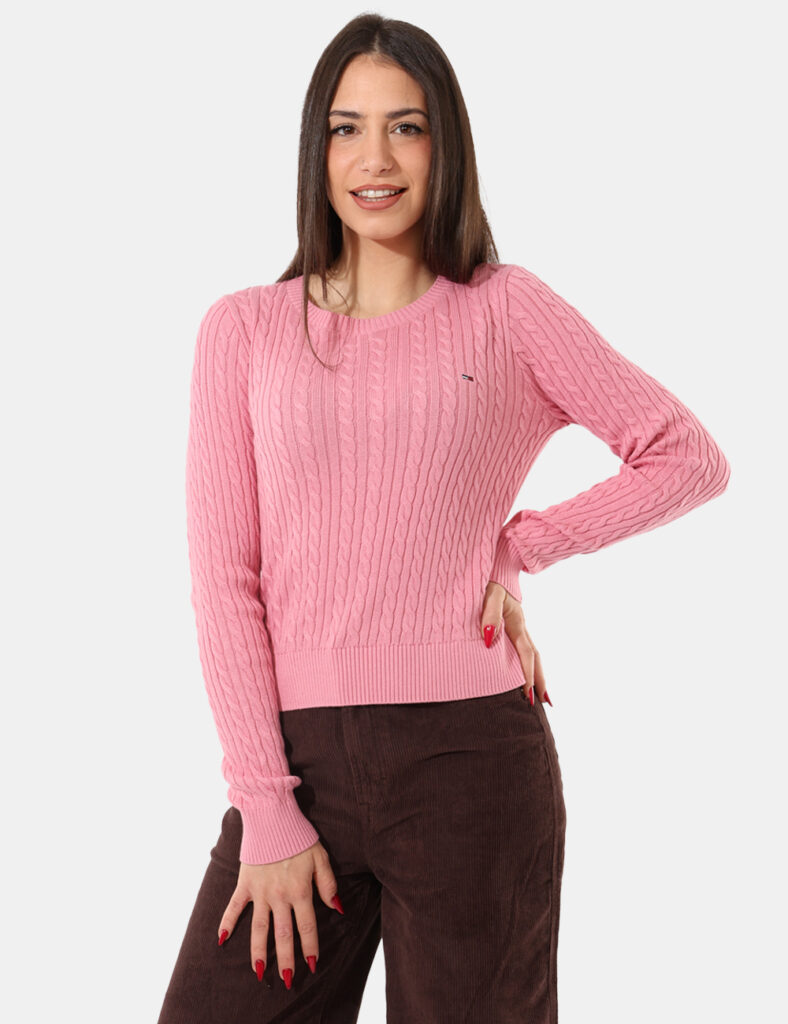 Maglione Tommy Hilfiger Rosa