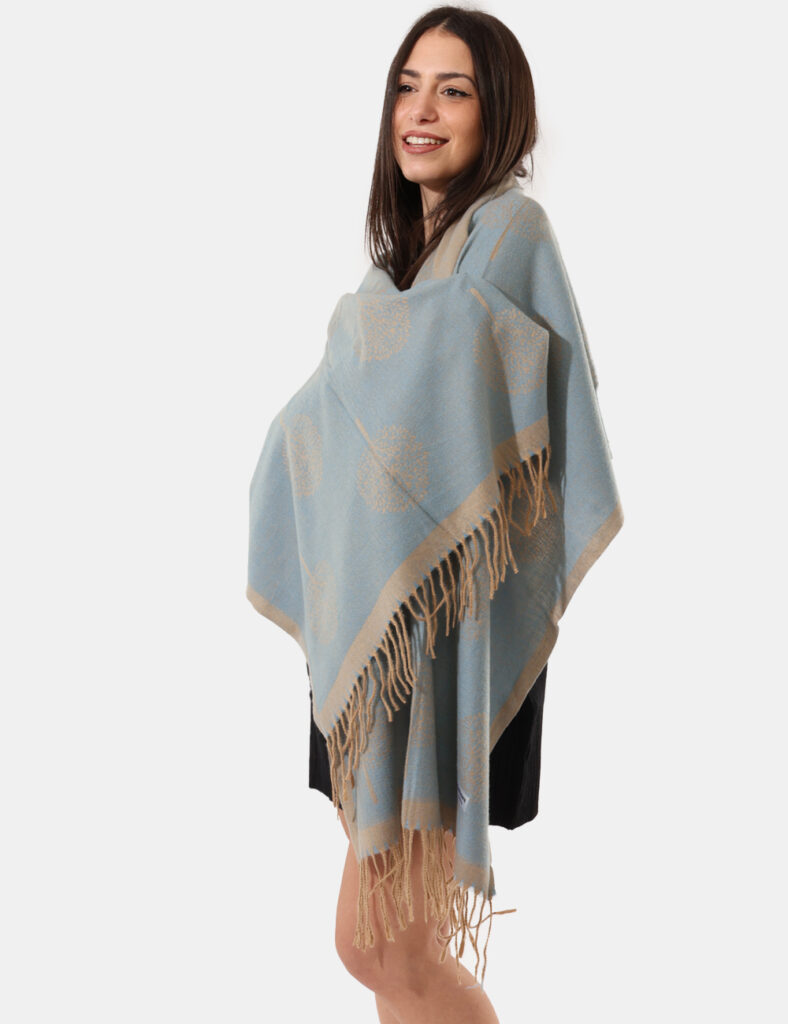 Sciarpa Sandro Ferrone Azzurro