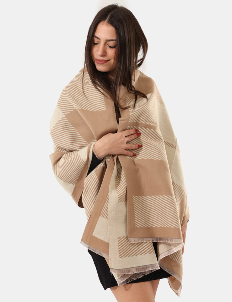 Sciarpa Sandro Ferrone Beige