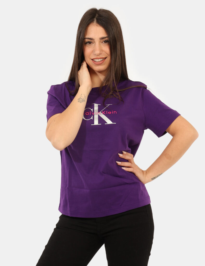 Outlet donna CALVIN KLEIN - T-shirt Calvin Klein Viola